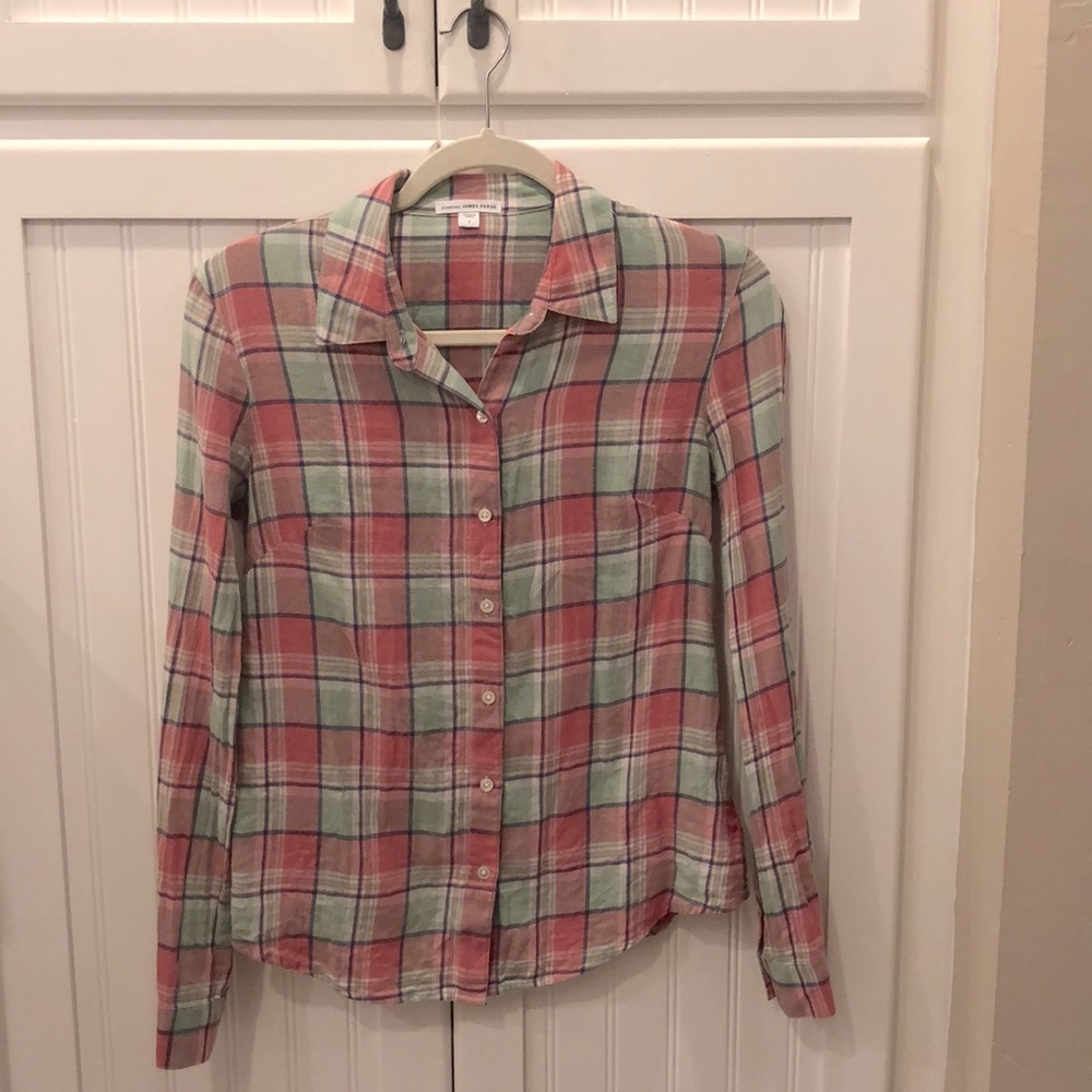 James Perse flannel size 1